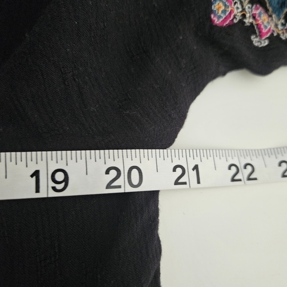 Free People | Arianna Embroidered Tunic in Black - Size XS Boho Fairy - Picture 12 of 16